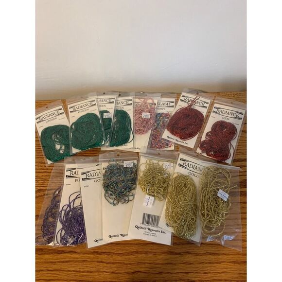 Lot of 15 - Quilters Resource Embroidery Yarn Thread Radiance Multicolor 10 Yard - Picture 8 of 8